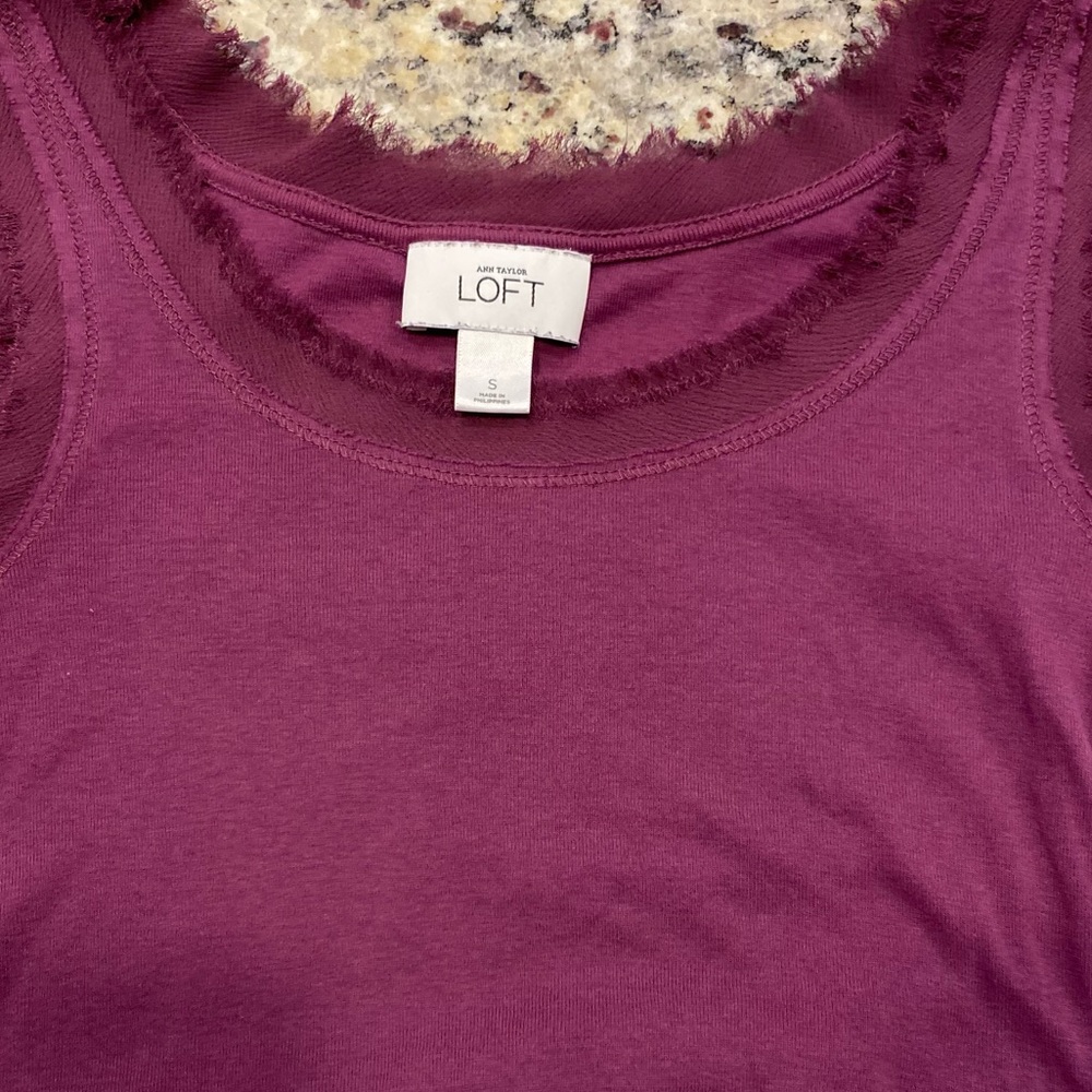 Loft summer, lacy tank top